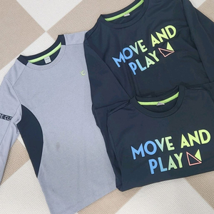 컬리수 기능성티셔츠3종 140사이즈