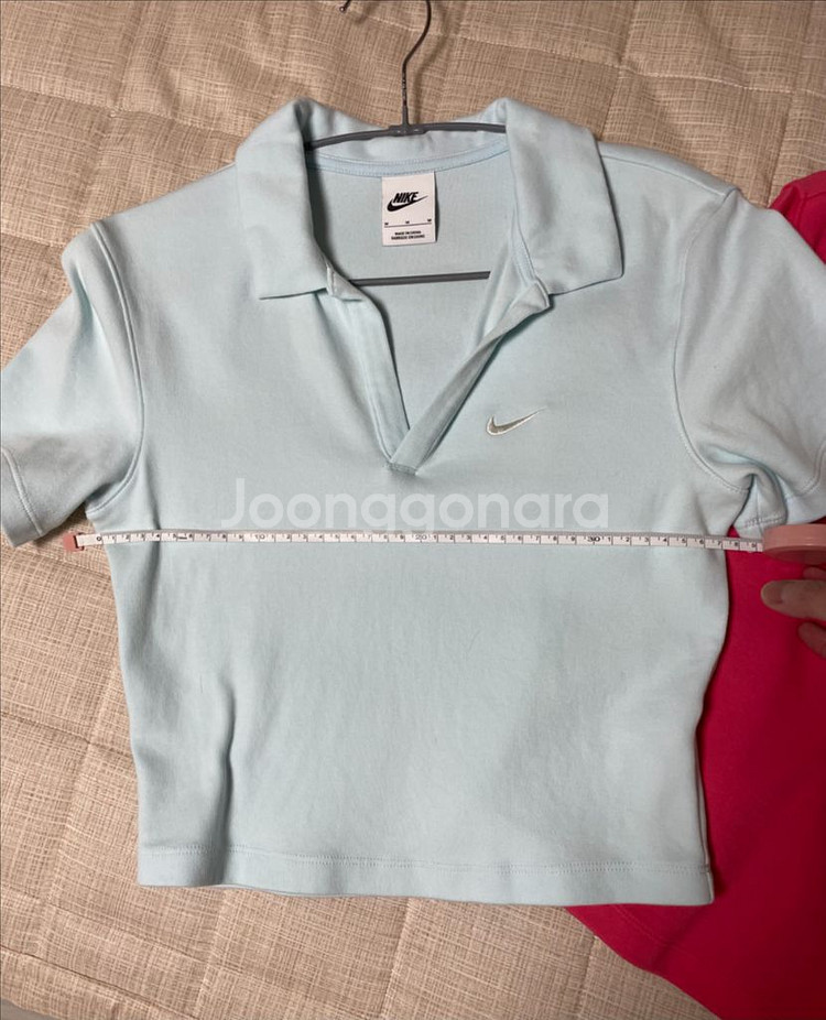 나이키 크롭티 M사이즈 2개--2