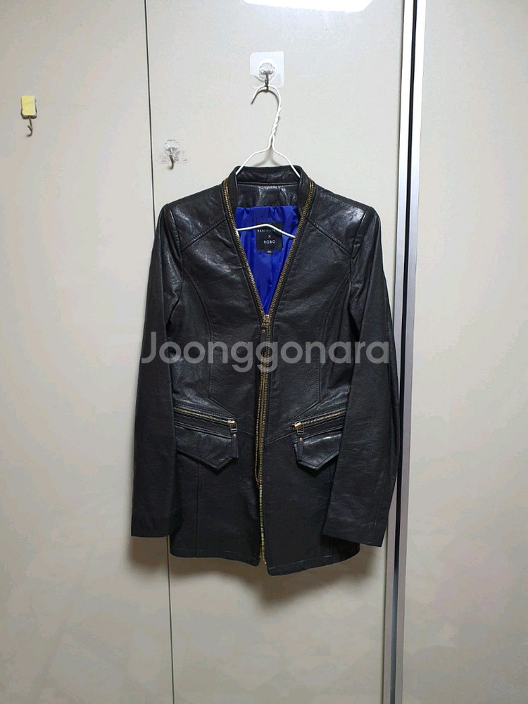 로보 칼이석태 양가죽 자켓(44)/2만원--0