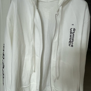 크롬하츠 기모 후드 집업