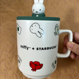 스타벅스 포에버 미피 피규어 머그