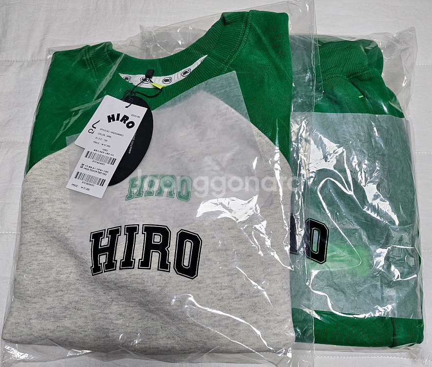 히로 블랭크 래글런 130 조거팬츠 130--0