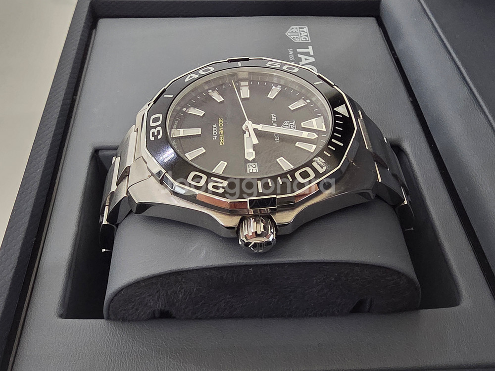 태그호이어 아쿠아레이서 쿼츠 WAY101A 21년--3