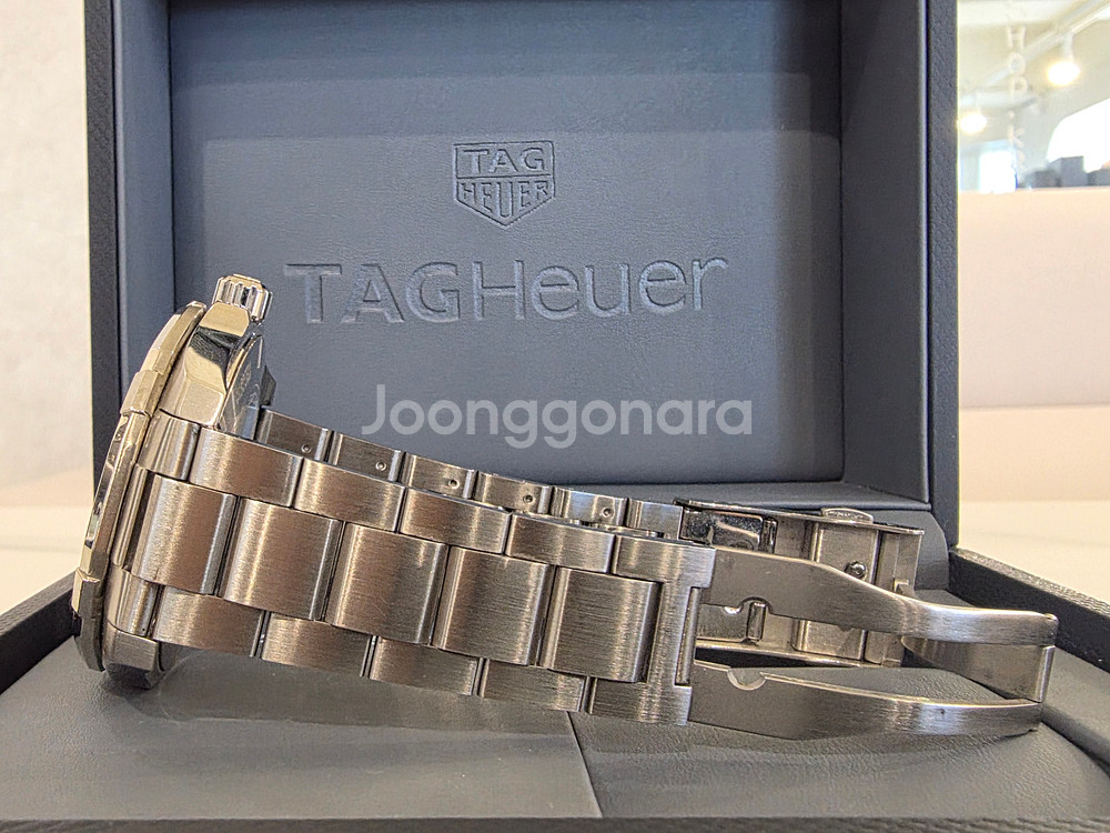 태그호이어 아쿠아레이서 쿼츠 WAY101A 21년--5