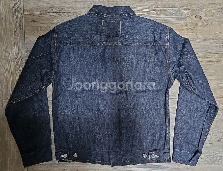 리바이스 LVC 1953 타입2 자켓 리지드 S 38--1