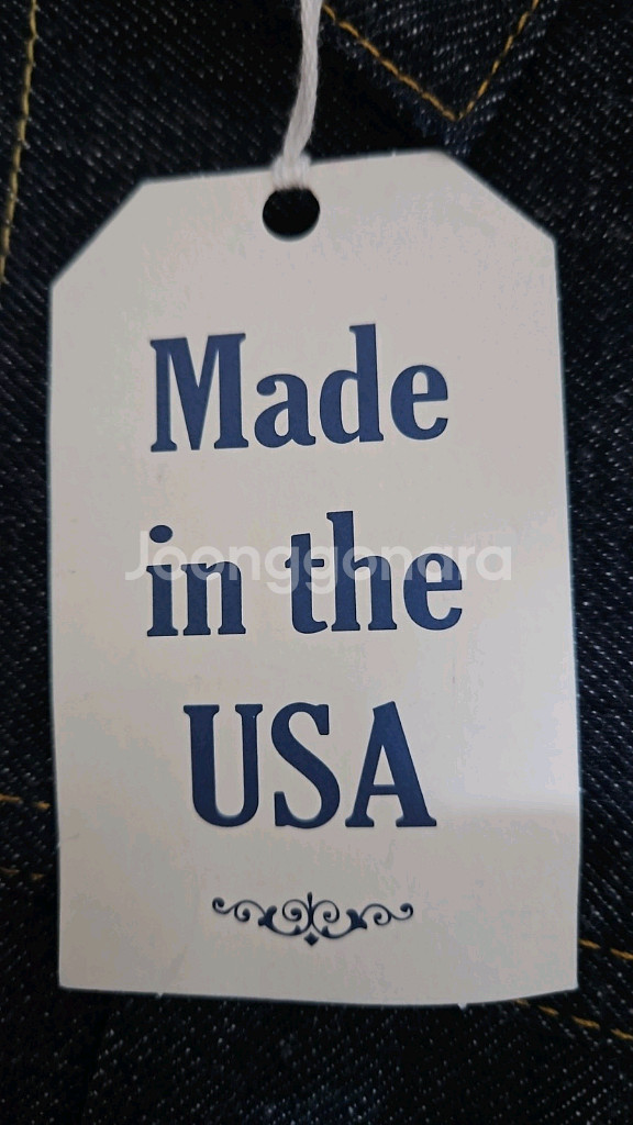 리바이스 LVC 1953 타입2 자켓 리지드 S 38--6