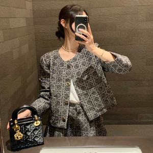 제작 까나트위드 자켓 블랙 판매합니다