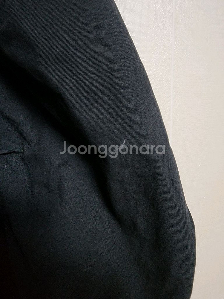 RARE 남여공용 오버핏 블랙 야상 점퍼--3