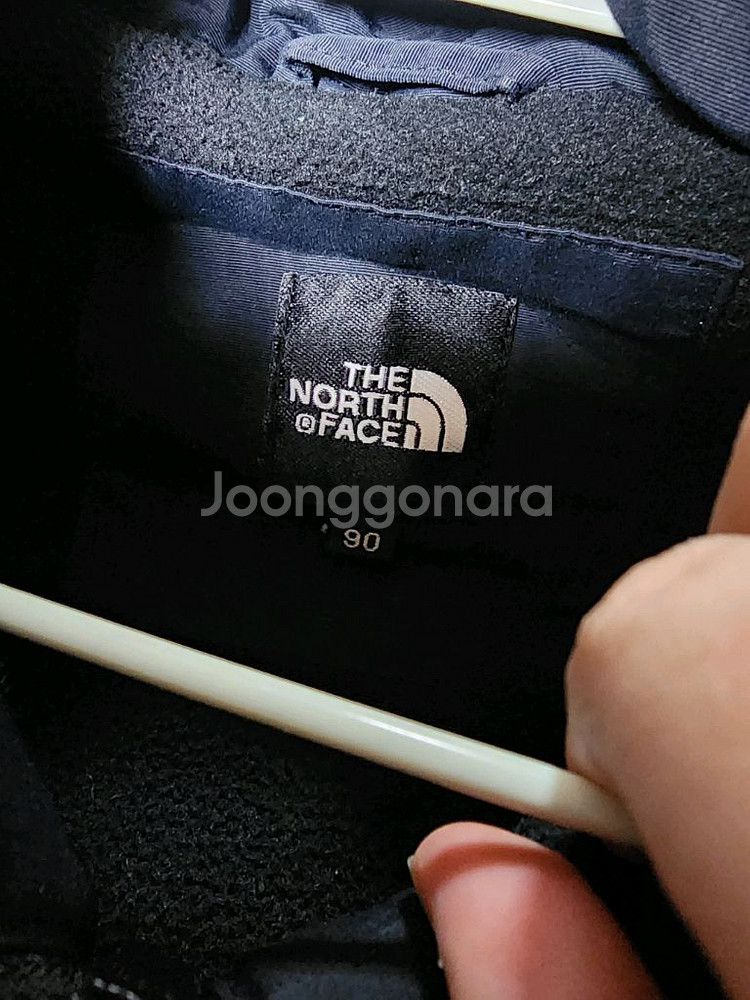 남여공용 노스페이스 바람막이 후드 자켓--2
