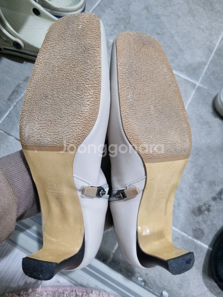 수제화, 페이지유 스퀘어 앵클 부츠--5