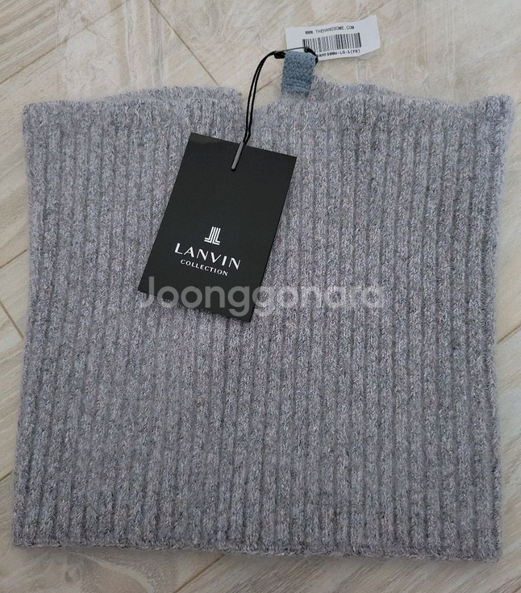 새상품 랑방 넥워머 머플러/한섬 타임 더캐시미어 마인--3