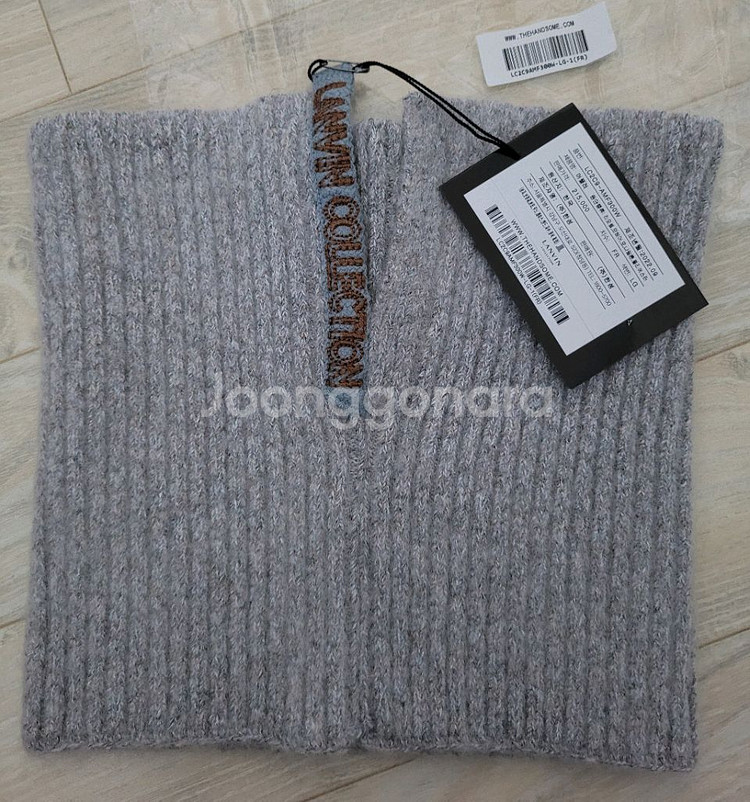 새상품 랑방 넥워머 머플러/한섬 타임 더캐시미어 마인--2