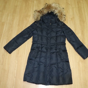 (66)1624.헤지스/다크네이비 다운롱패딩자켓