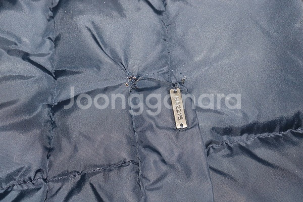 (66)1624.헤지스/다크네이비 다운롱패딩자켓--3