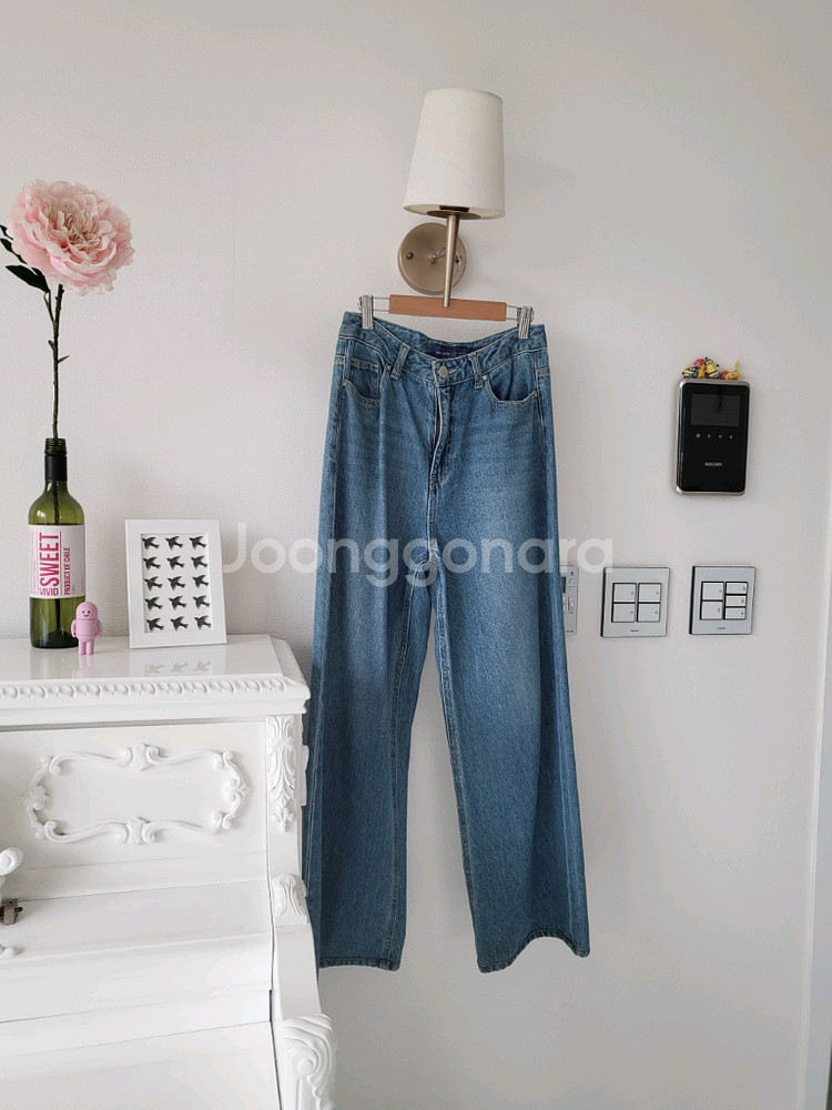 예쁜 니트ㆍ완벽핏 세미와이드청바지(반택포)--4