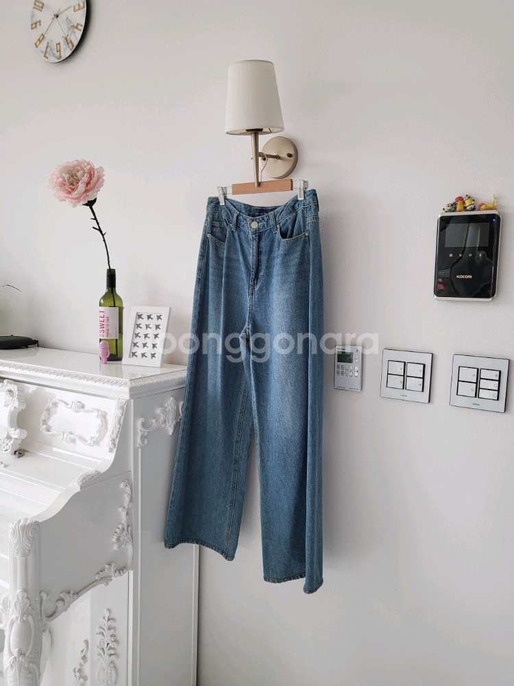 예쁜 니트ㆍ완벽핏 세미와이드청바지(반택포)--3