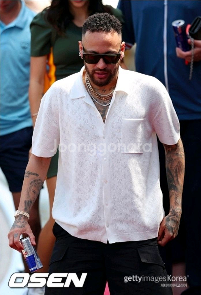 루이비통 모노그램 포인텔 셔츠--3