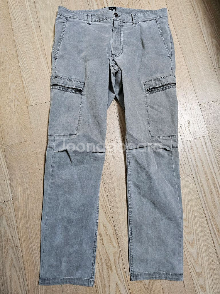 I.M.Z 인터메조 워싱 카고 바지--0