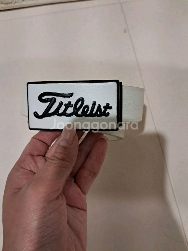 타이틀리스트 골프 허리 벨트 팔아요--0