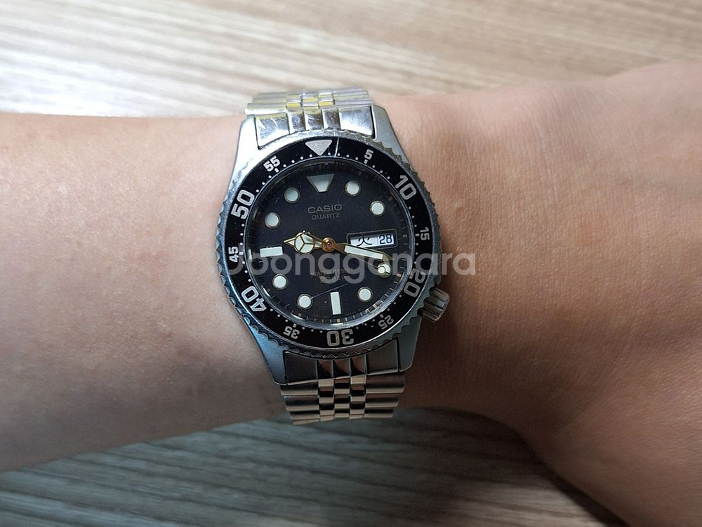 카시오 다이버 서브마리너 시계--2
