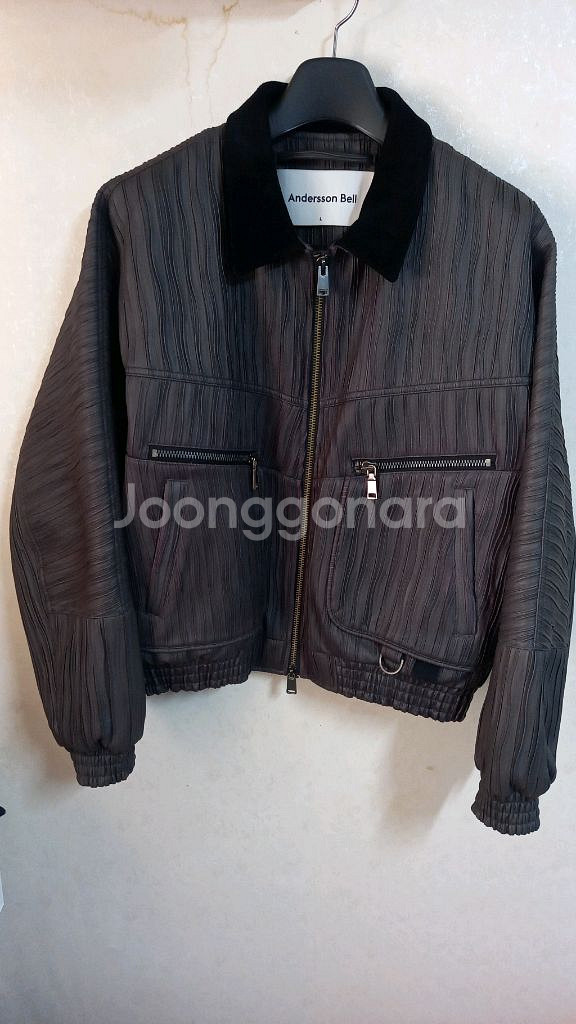 앤더슨벨 오르테가 봄버 자켓--0