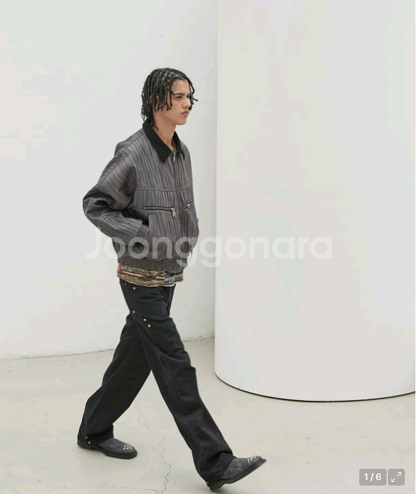 앤더슨벨 오르테가 봄버 자켓--6