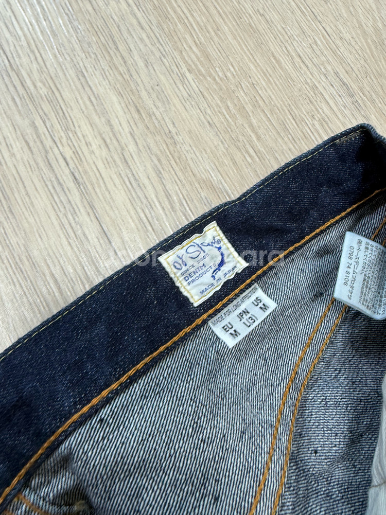 오어슬로우 105 원워시 데님 3사이즈--1