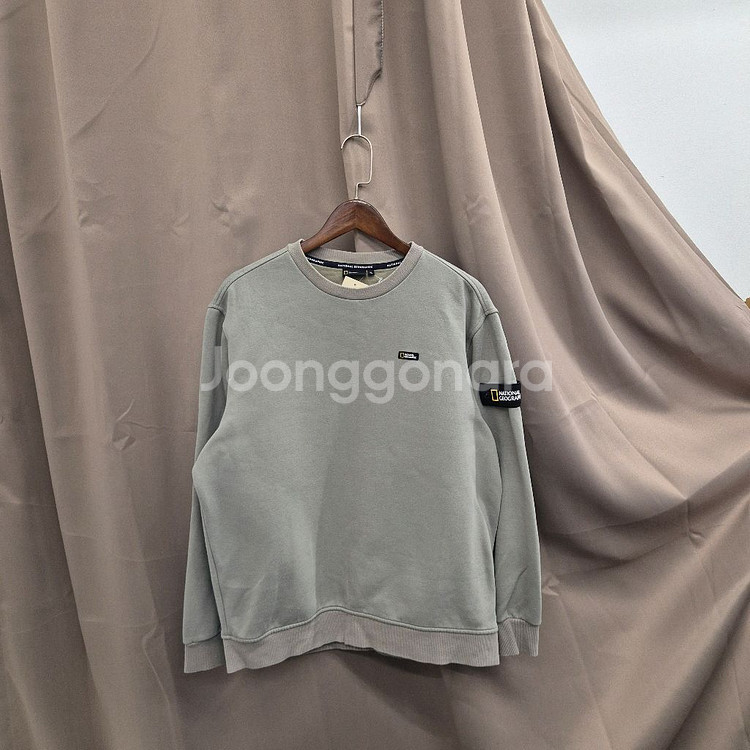 내셔널지오그래픽 기모 맨투맨 XL--0