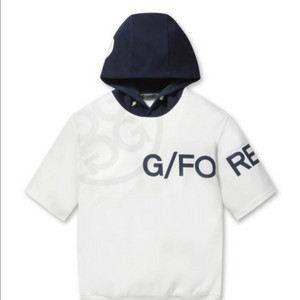 지포어 골프웨어 남성 반팔 후드티 새상품