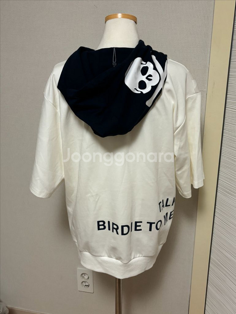 지포어 골프웨어 남성 반팔 후드티 새상품--2