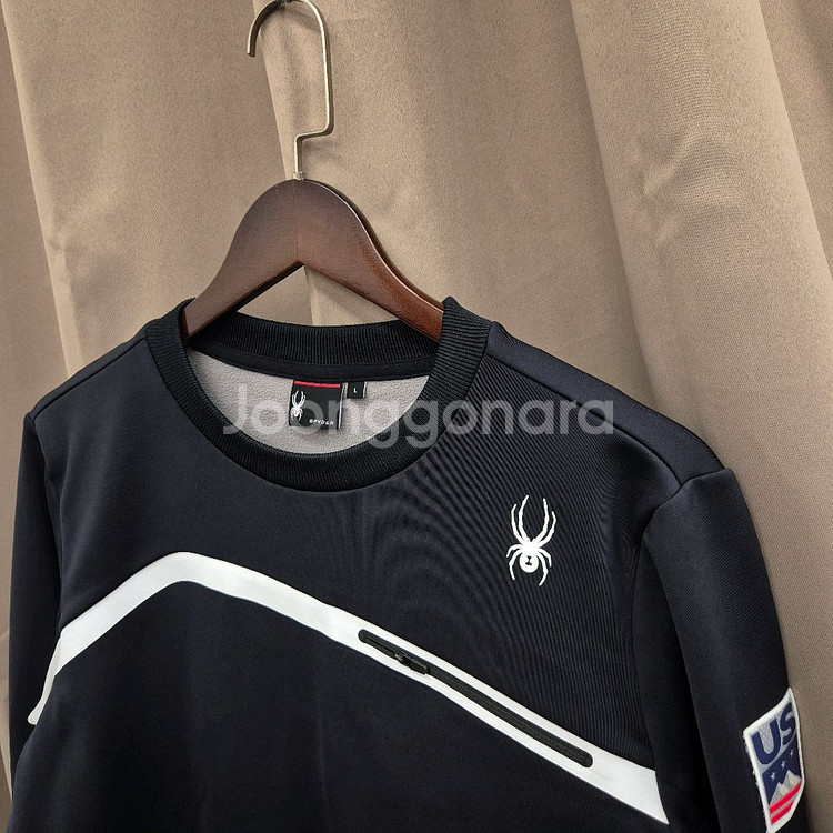 스파이더 기모 맨투맨 L--1