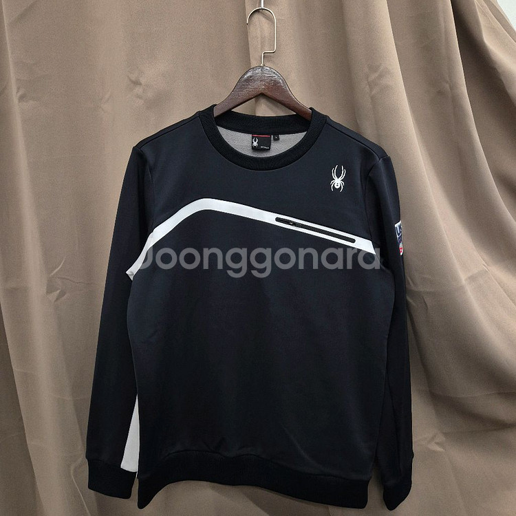 스파이더 기모 맨투맨 L--0