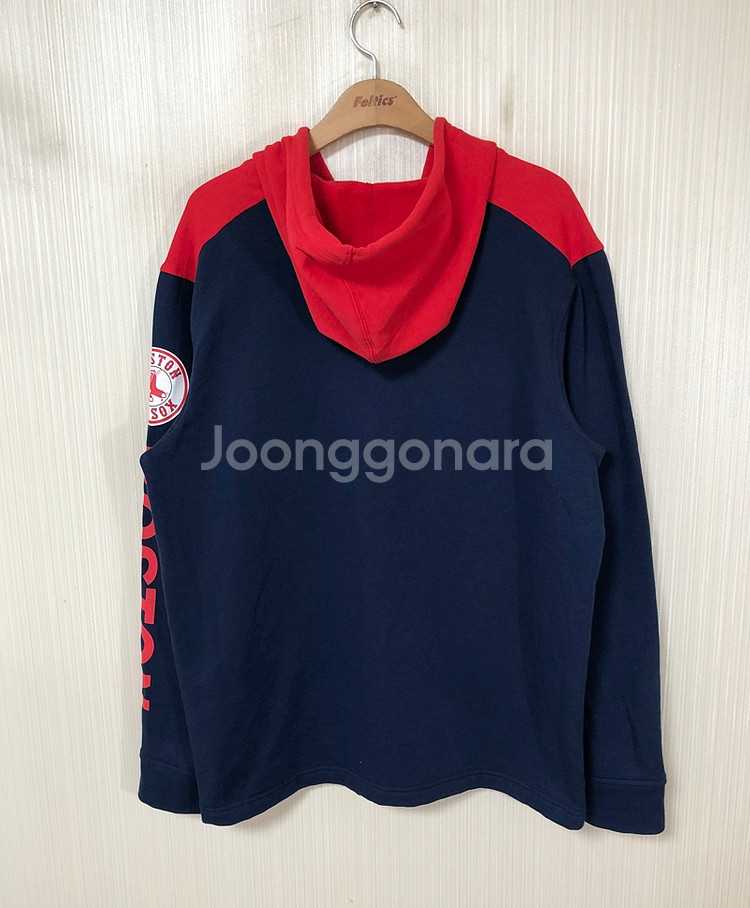 MLB 파나틱스 보스턴레드삭스 후드집업티셔츠 L(해외)--7