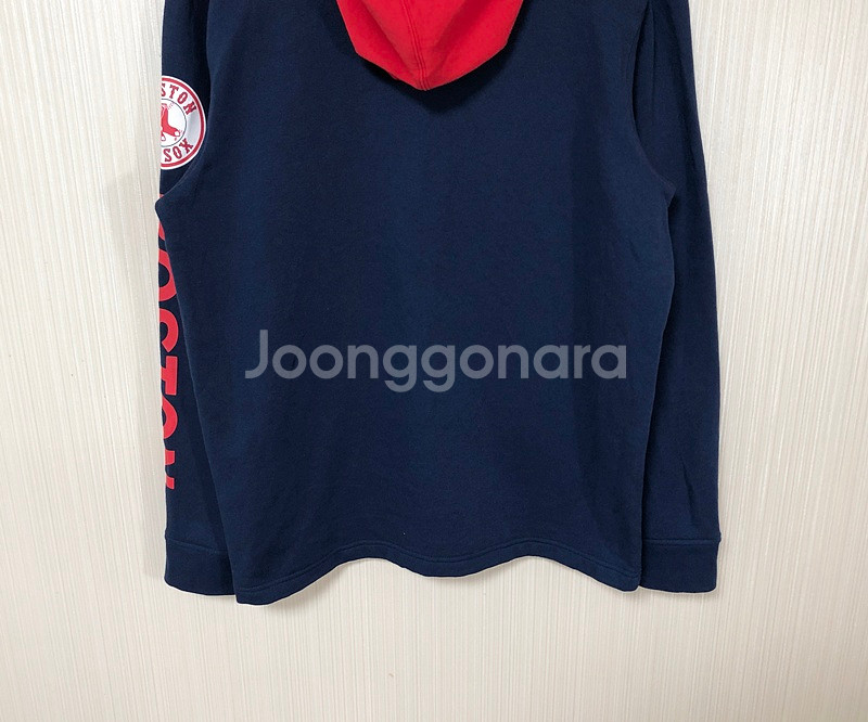 MLB 파나틱스 보스턴레드삭스 후드집업티셔츠 L(해외)--9