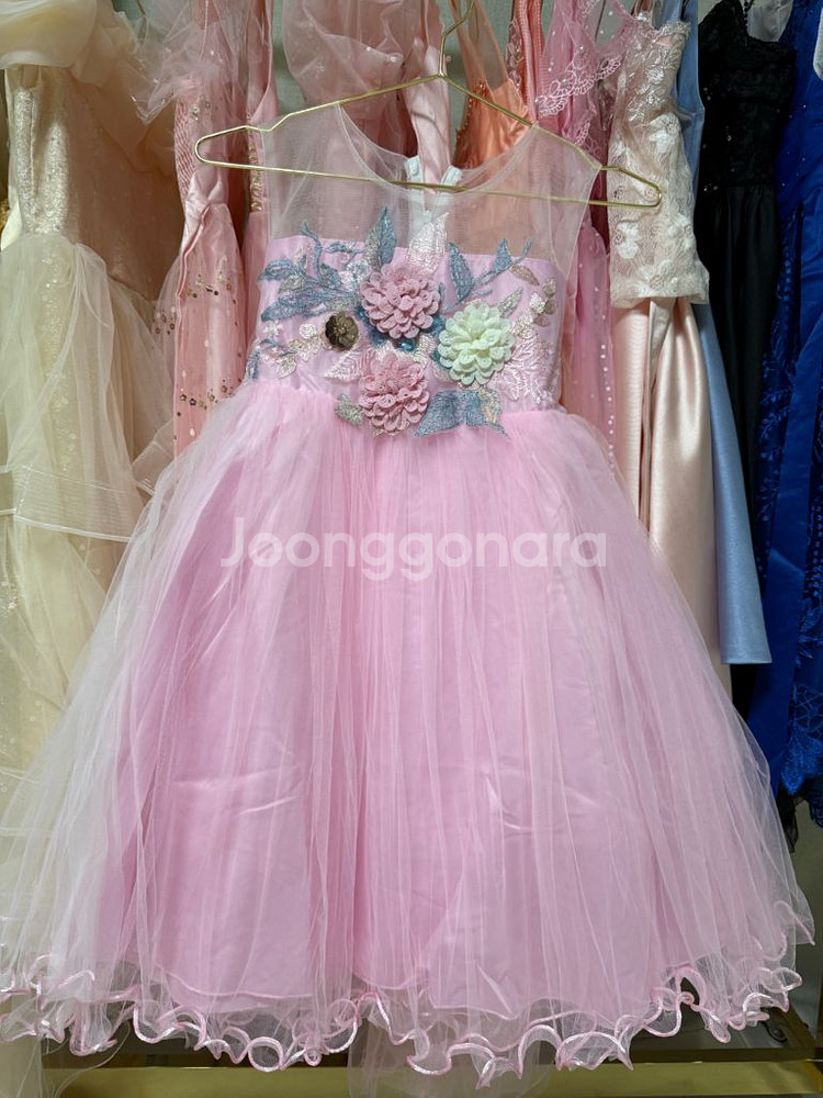 여아드레스 핑크--0