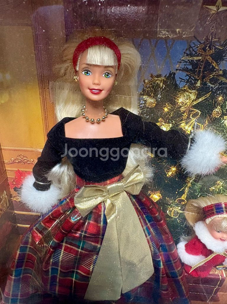 빈티지 크리스마스 바비--3