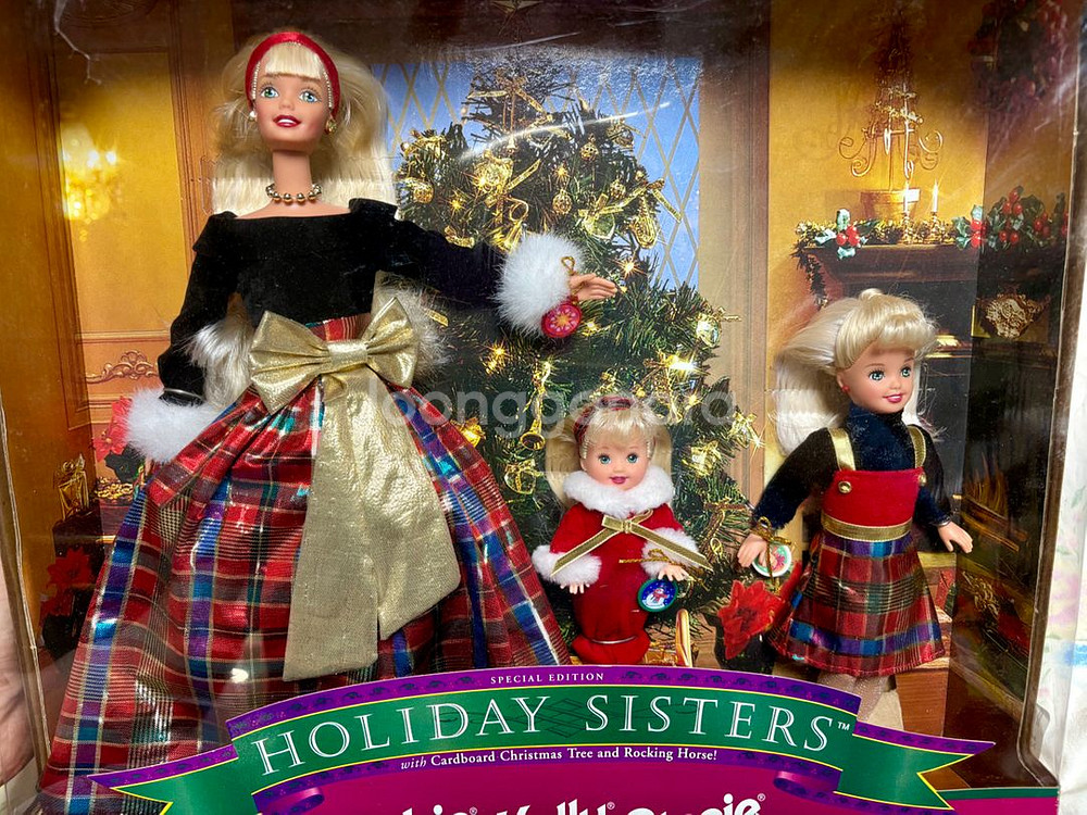 빈티지 크리스마스 바비--0