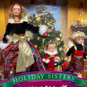 빈티지 크리스마스 바비