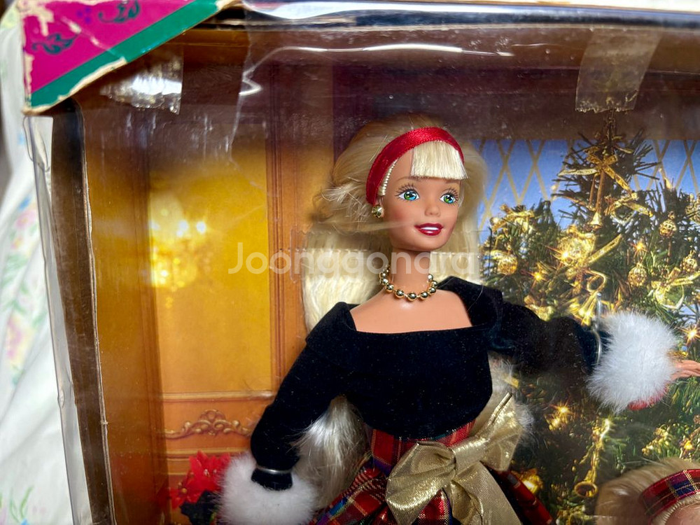 빈티지 크리스마스 바비--1