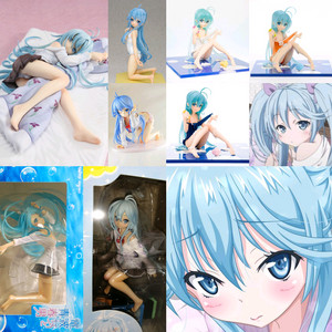 [일괄] 고전 미소녀 토와에리오 전파녀와 청춘남 피규어