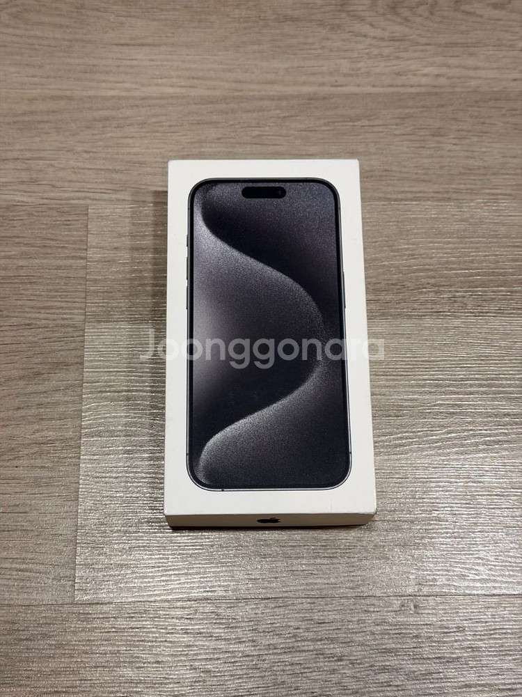 아이폰 15프로 128기가 블랙 리퍼--2