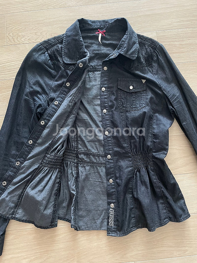 라코스테 울 니트38. 게스 코튼 셔츠XS--0