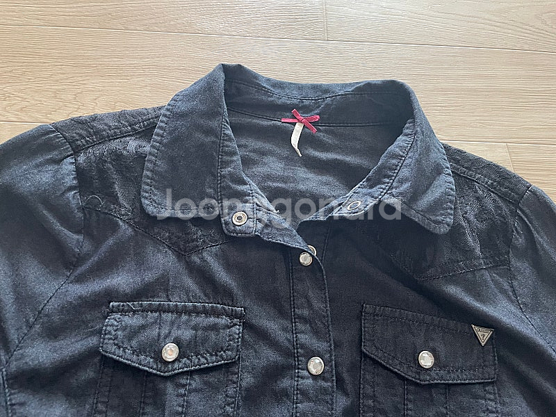 라코스테 울 니트38. 게스 코튼 셔츠XS--2