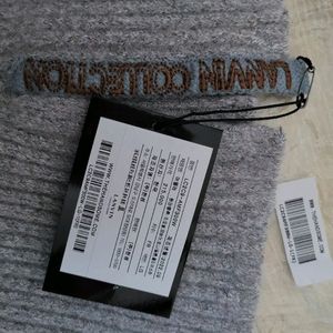 새상품 랑방 넥워머 머플러/한섬 타임 더캐시미어 마인