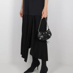 발렌시아가 크로커다일 르 카골 미니 체인 숄더백