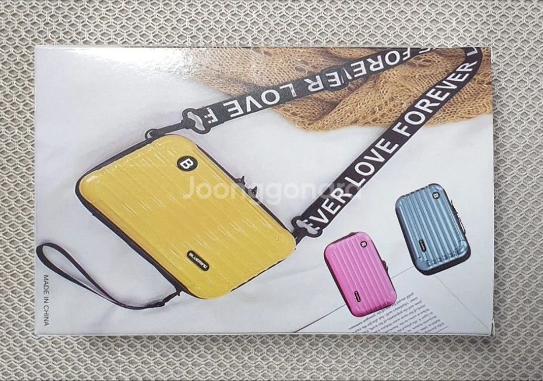 하드 캐리어 미니백 / 폰가방/악세사리가방 새상품--1