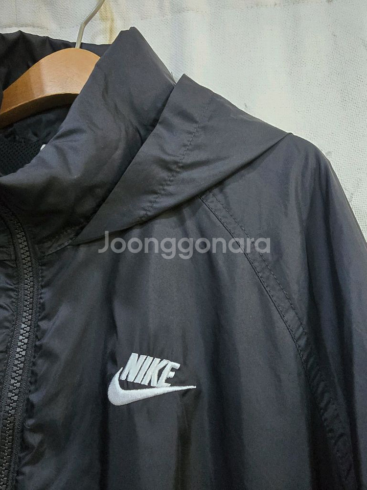 나이키 후드 반집업 바람막이 XL--1
