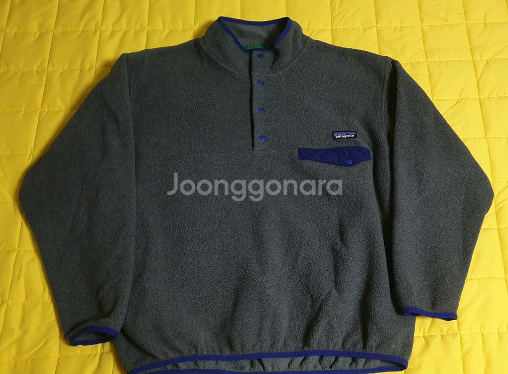 파타고니아 신칠라 스냅티 풀오버 니켈블루 M--1