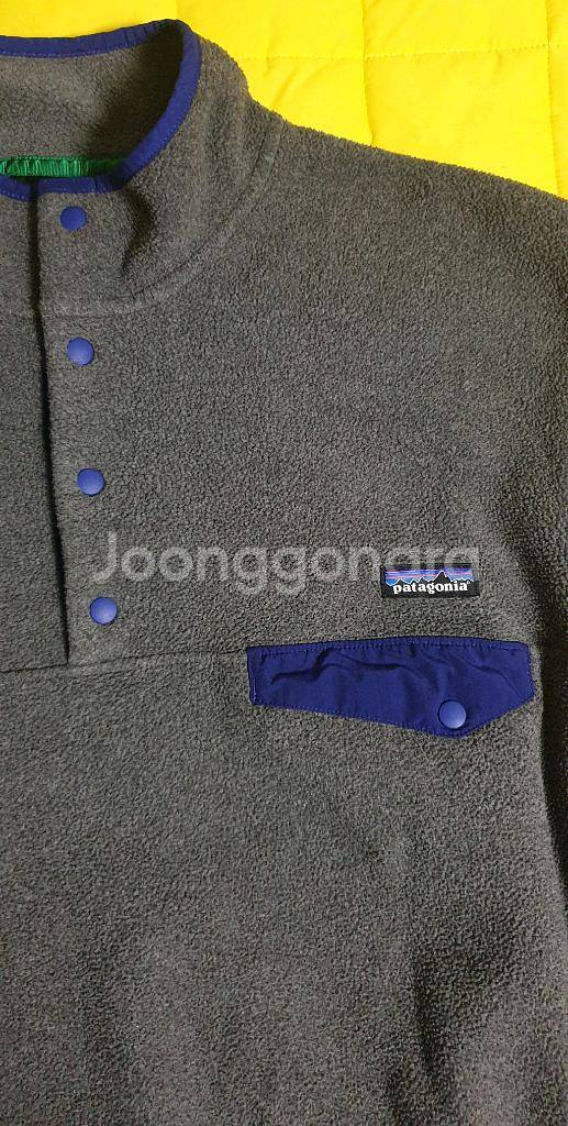 파타고니아 신칠라 스냅티 풀오버 니켈블루 M--3