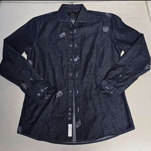 데님셔츠.청난방 95사이즈 텍 제거한 새상품